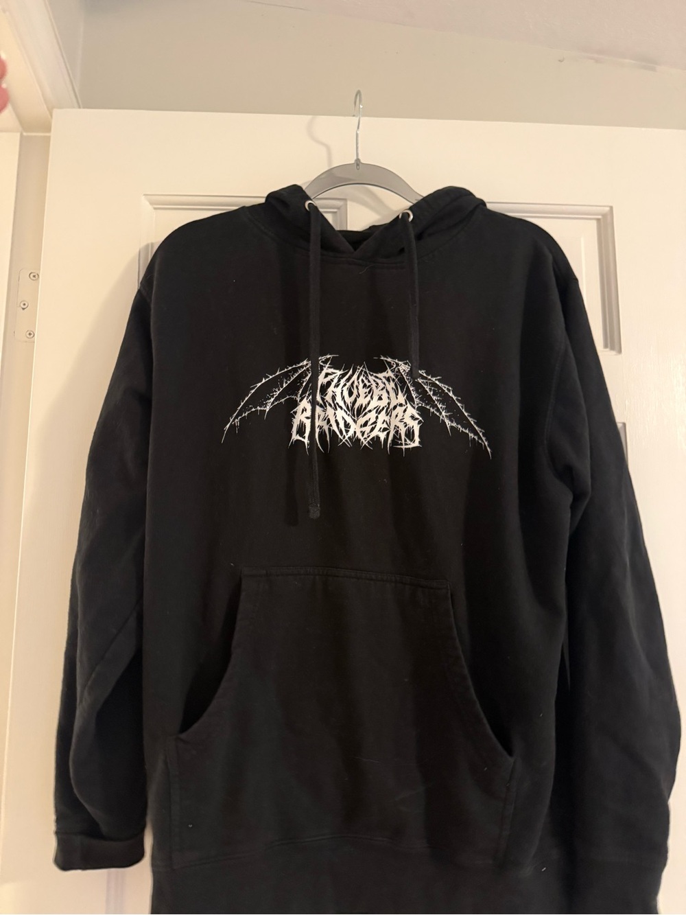 Black Phoebe Bridgers merchandise hoodie